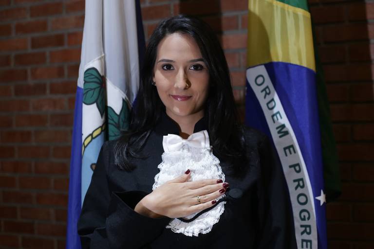 Foto na bandeira | Formatura Nutrição UERJ