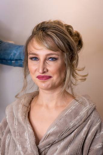 fotografia de casamento Alphaville. foto de casamento na gruta Alphaville. Foto do making of  da noiva.