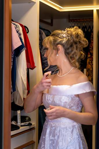 fotografia de casamento Alphaville. foto de casamento na gruta Alphaville. Foto do making of  da noiva.