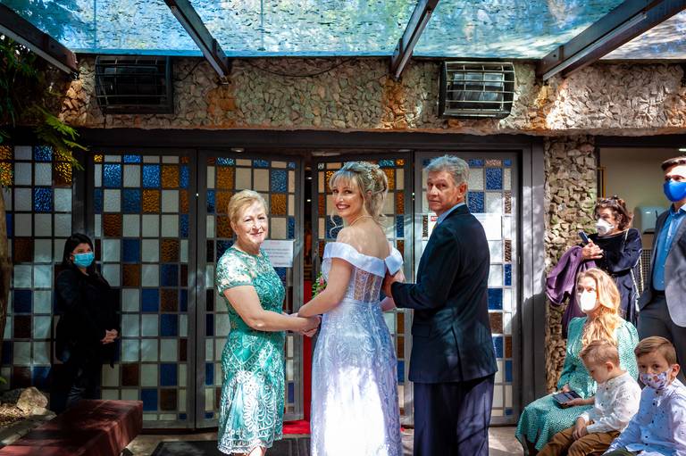 fotografia de casamento Alphaville. foto de casamento na gruta Alphaville. F