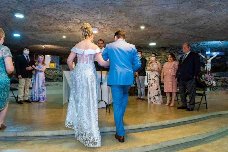 fotografia de casamento Alphaville. foto de casamento na gruta Alphaville. F