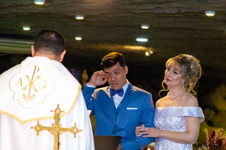 fotografia de casamento Alphaville. foto de casamento na gruta Alphaville. F