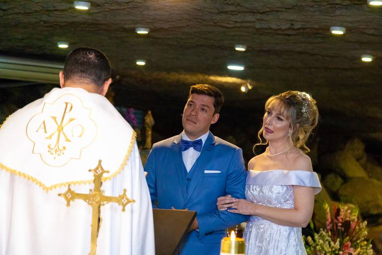 fotografia de casamento Alphaville. foto de casamento na gruta Alphaville. F