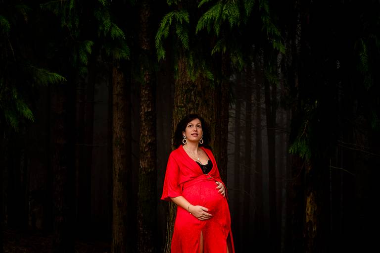 Sessão pré mamã na Serra da Lousã. 