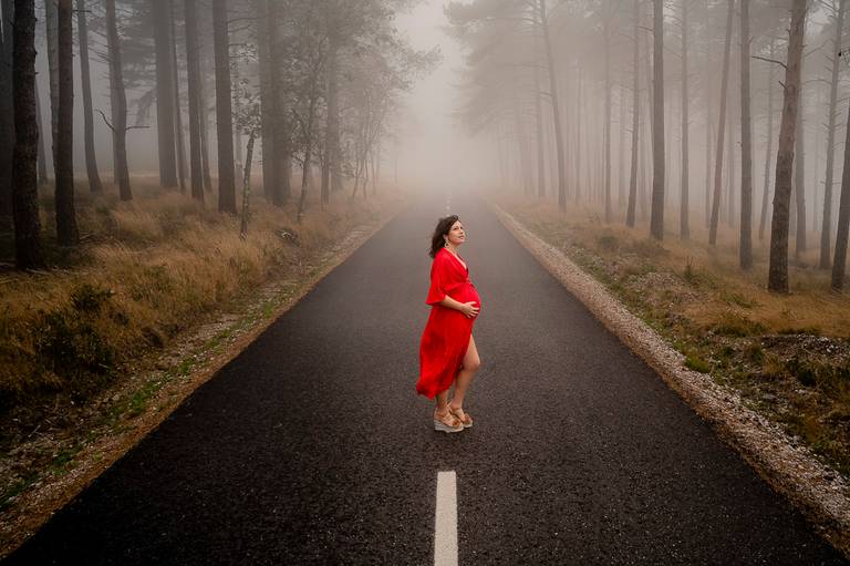 Sessão pré mamã na Serra da Lousã. 