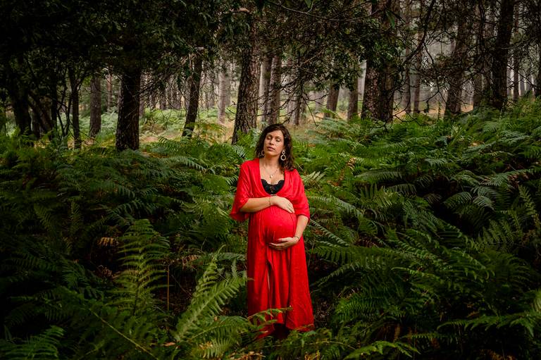 Sessão pré mamã na Serra da Lousã. 