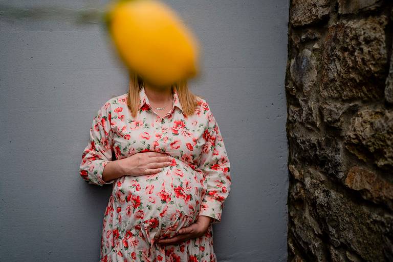 Sessão pré-mamã em Ansião. EM casa do cliente. Sessões em casa SidFotografia 