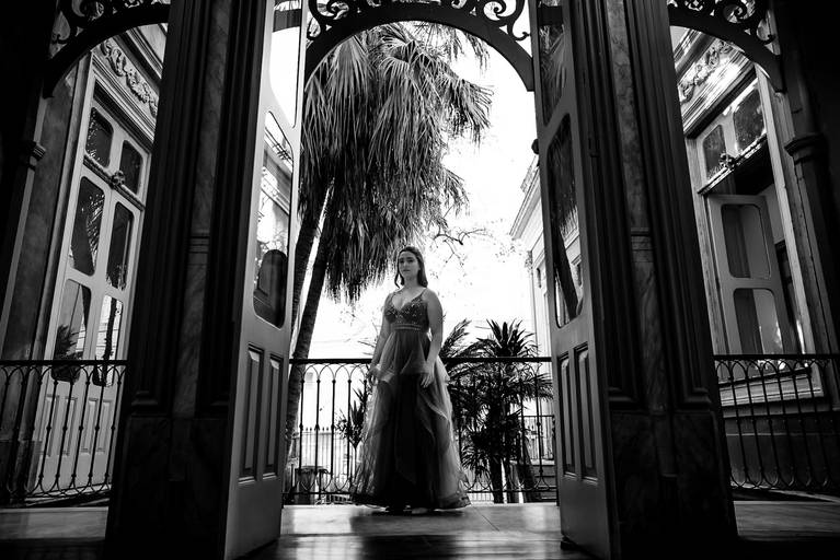 ensaio - debutante - 15 anos - ensaio ao ar livre - museu do doce- caroline - vestido de debutante - vestido da valsa - ensaio entardecer -book de 15 anos - fotos de 15 anos - fotógrafo de 15 anos - pelotas - antonio rocha fotografias - carol - escada