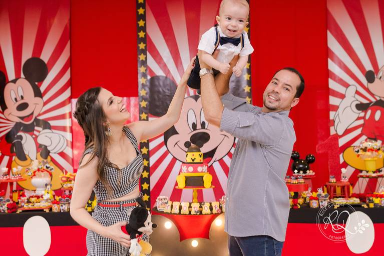 fotografia de festa infantil Uberaba mickey