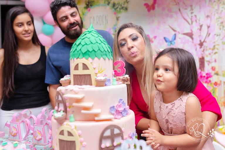 fotografia de festa infantil Uberaba parabéns jardim