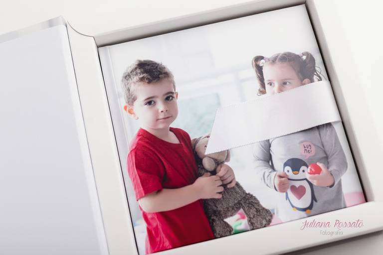 Álbum Fotográfico de ensaio família, foto no papel, foto impressa