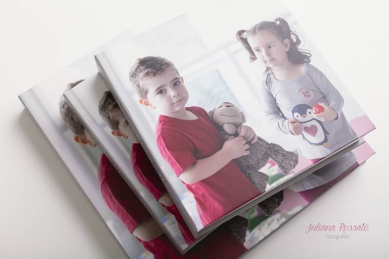 Álbum Fotográfico de ensaio família, foto no papel, foto impressa