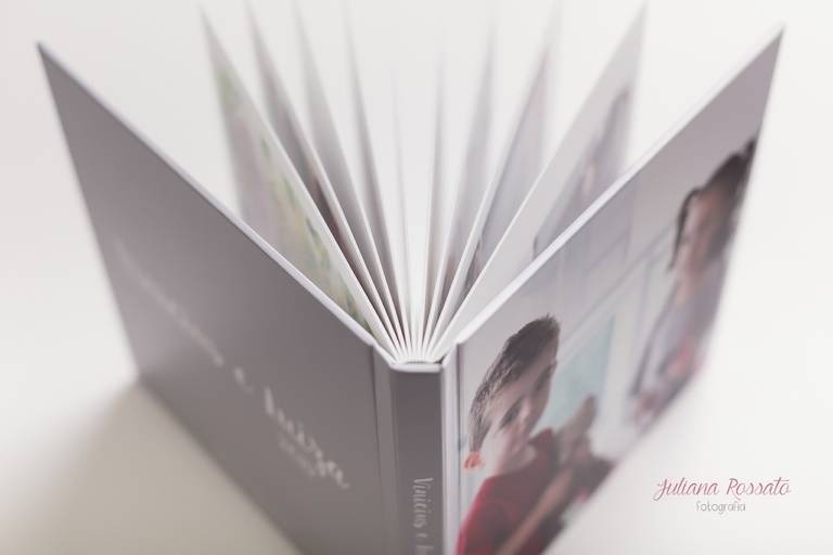 Álbum Fotográfico de ensaio família, foto no papel, foto impressa