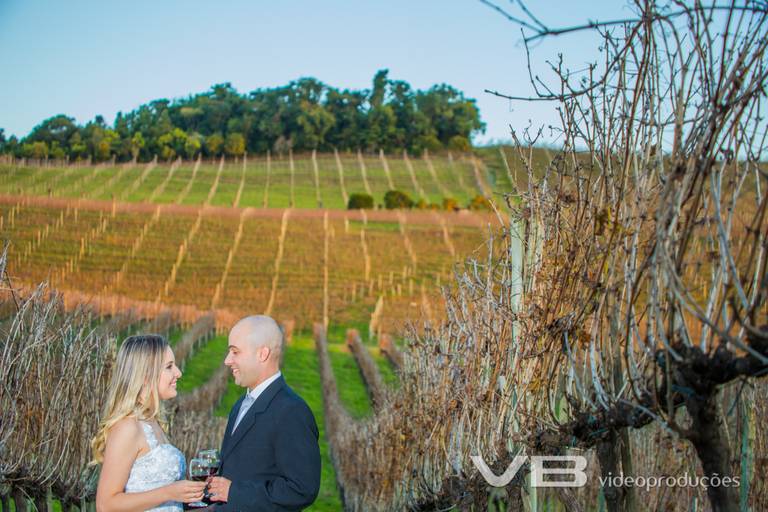 Ensaio noivos vale dos vinhedos