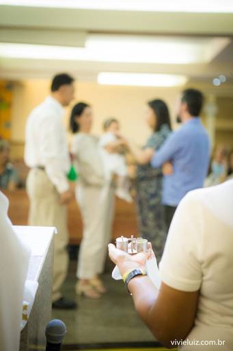 preparação para o batismo da criança