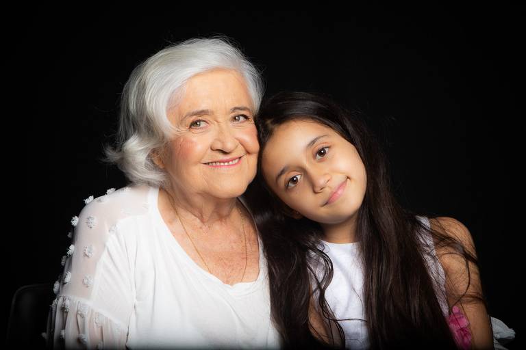 neta e avó juntas