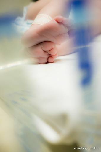 pé do bebê 