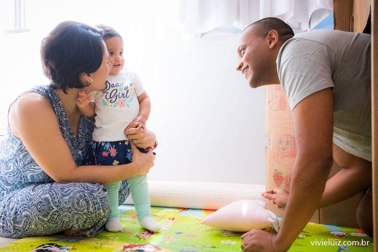 brincando em família