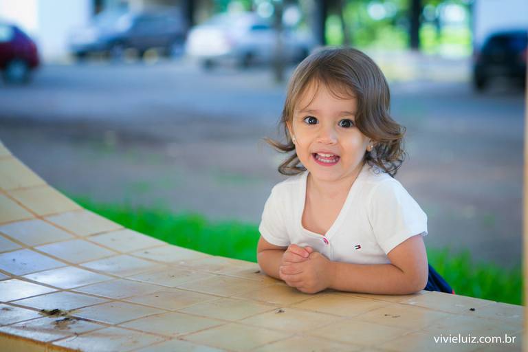 menina sorrindo