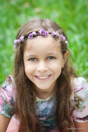 menina sorrindo