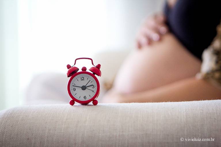 mãe esperando seu filho