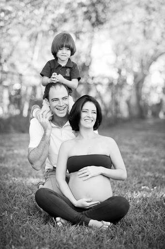 família esperando um novo filho