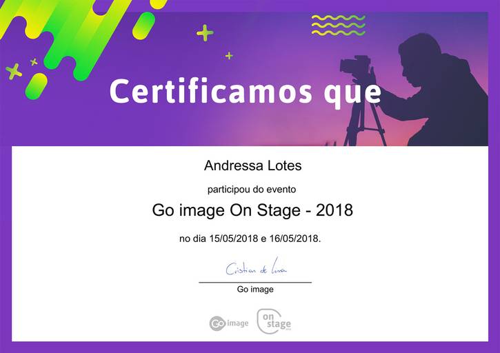 GOIMAGE ONSTAGE 2018
