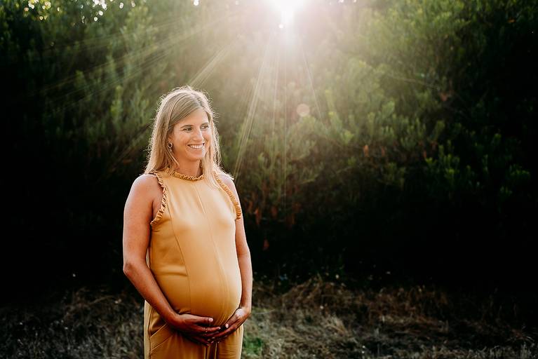 Sessão de Grávida em Esposende, Portugal