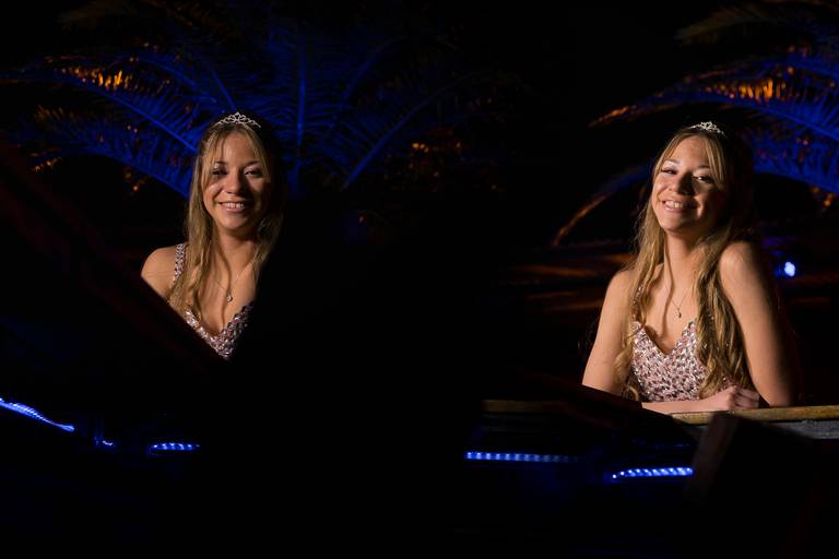 Fotografía de retrato en la locación con vestido