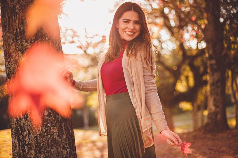 Fotografa Familia Curitiba - Ensaio externo Outono Canaleta bosque 