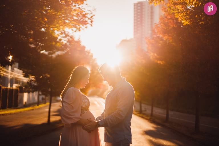Fotografa Familia Curitiba - Ensaio externo Outono Canaleta bosque 