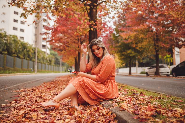 Fotografa Familia Curitiba - Ensaio externo Outono Canaleta bosque 