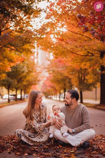 Fotografa Familia Curitiba - Ensaio externo Outono Canaleta bosque 