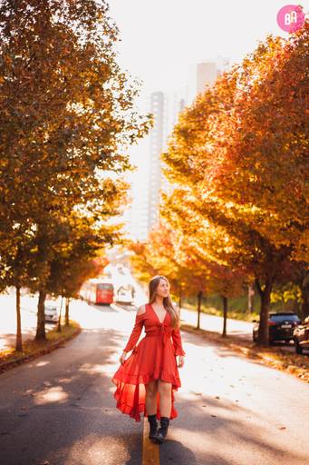 Fotografa Familia Curitiba - Ensaio externo Outono Canaleta bosque 