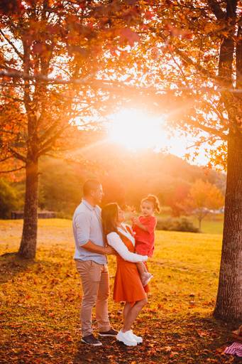 Fotografa Familia Curitiba - Ensaio externo Outono Canaleta bosque 