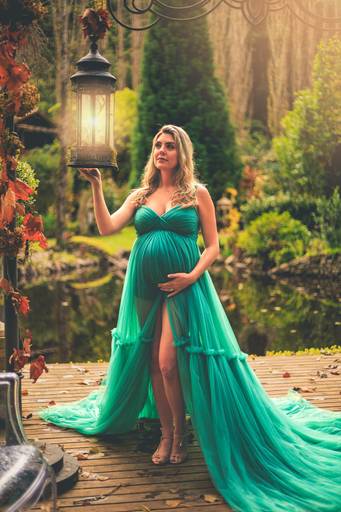 Ensaio Gestante - Jardim Secreto Urubici SC