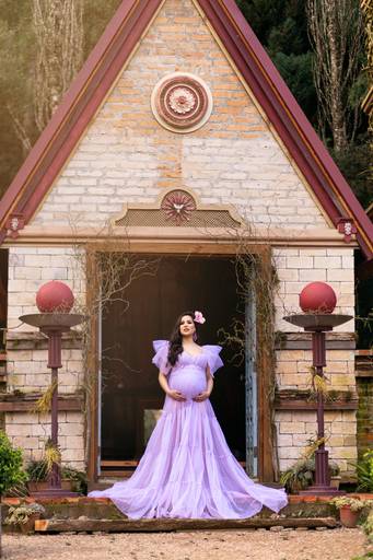 Ensaio Gestante - Jardim Secreto Urubici SC