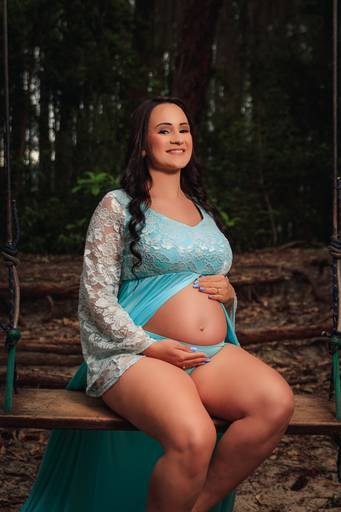 Fotografia - Ensaio Gestante feito na Praia do Moçambique no norte da ilha em Florianópolis