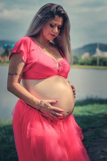 Ensaio Gestante Pedra Branca - Palhoça