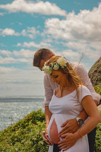 Ensaio Gestante Costão do Santinho