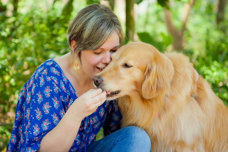 mãe de cachorro durante ensaio de família no Parque Villa Lobos, Pinheiros, Zona Oeste, São Paulo