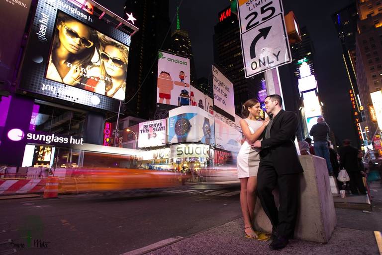 Ensaio na Times Square
