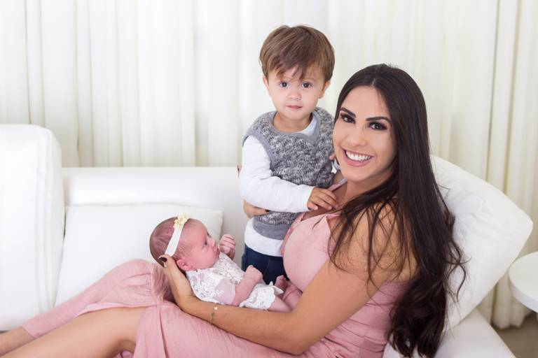 familia em ensaio fotografico realizado em bh