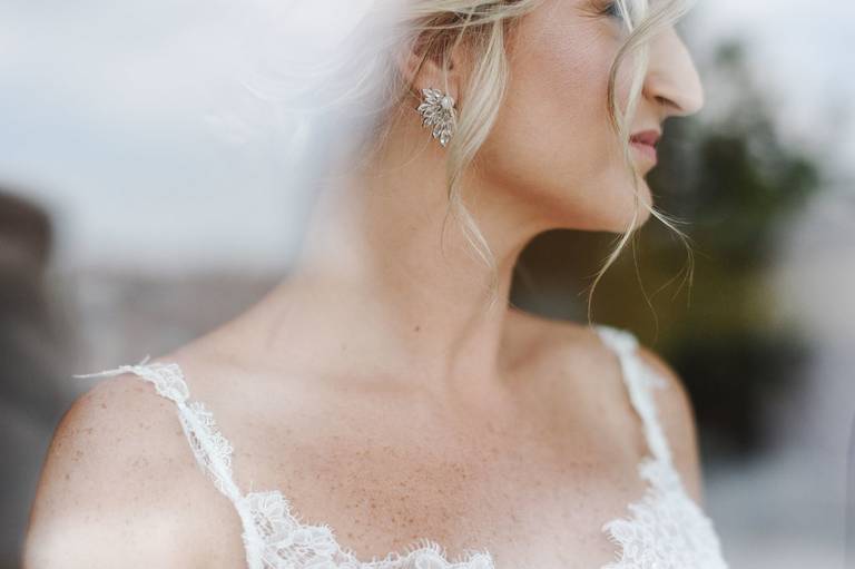 Maquilhagem de noiva, olho esfumado