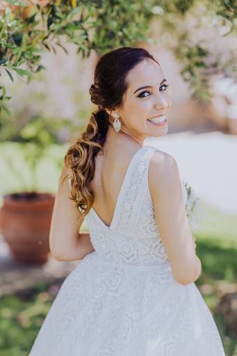 Maquilhagem de noiva, preparação da noiva, vestido de noiva, bouquet de noiva