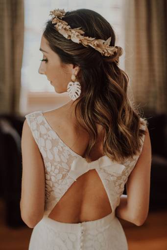 Maquilhagem de noiva, preparação da noiva, vestido de noiva, bouquet de noiva