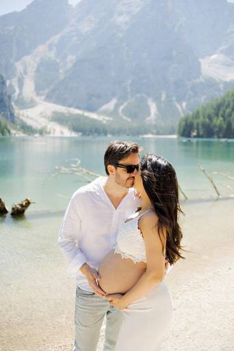 fotografo lago di braies ensaio fotos dolomitas