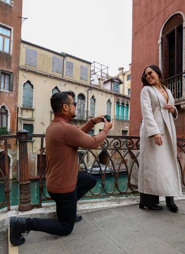pedido de casamento fotografo em veneza  brasileiro ensaio fotos galeria dicas viagem roteiro leonardo algozzino asline gomes fotos na italia