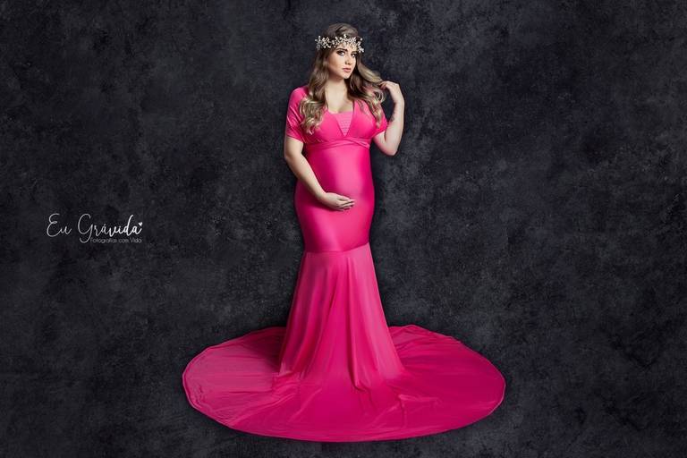 Ensaio de Gestante com look incluso em Curitiba- Paraná