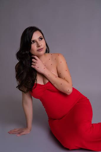 fotografia de gestante fashion